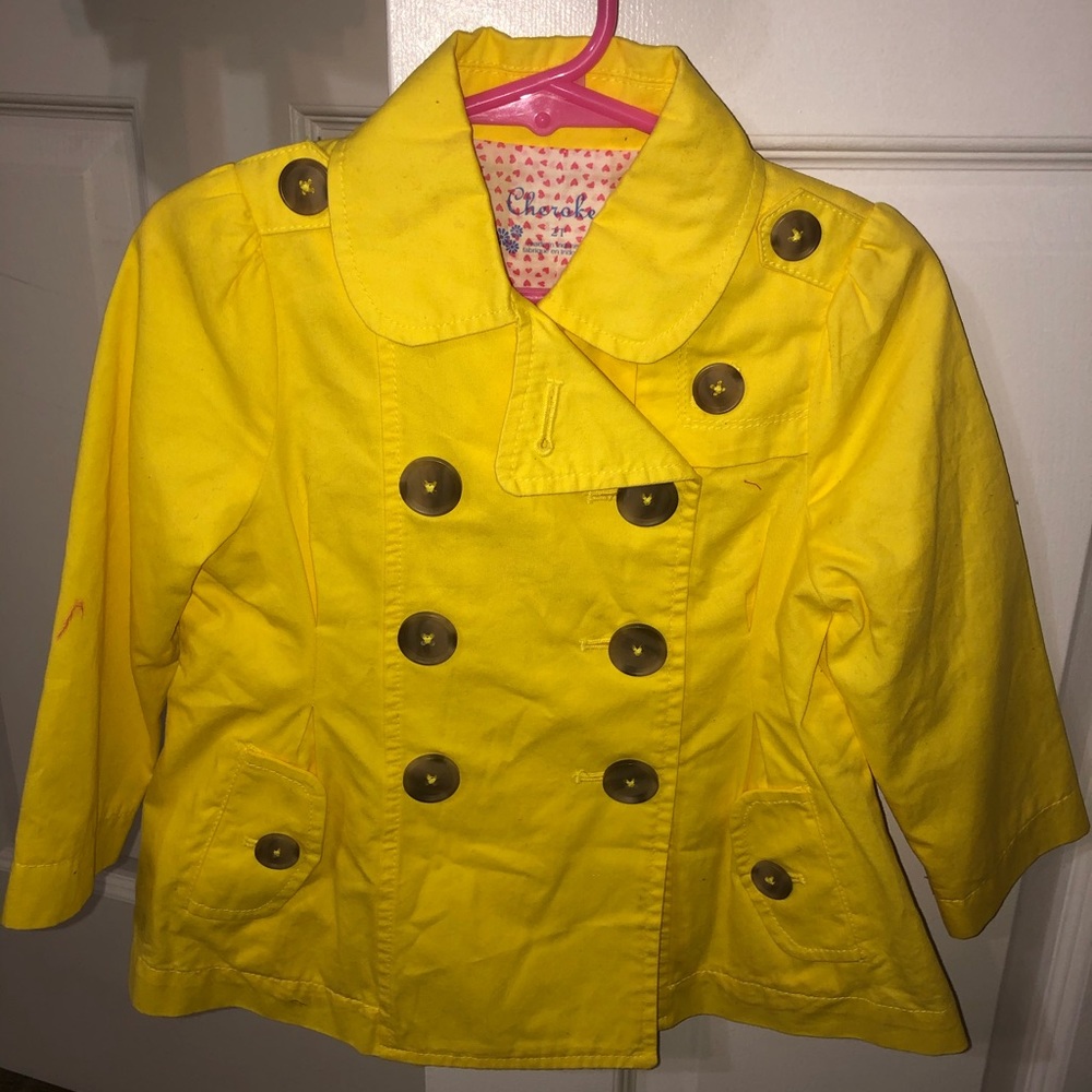 Cute Yellow OverCoat